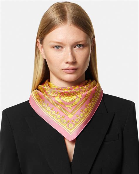 foulard vintage versace|versace silk foulards.